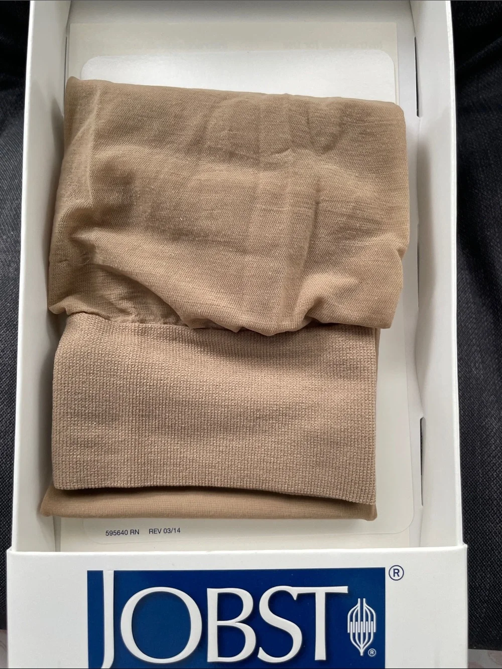 JOBST UltraSheer Support Knee High Compression Stockings – Silky Beige 8–15 mmHg